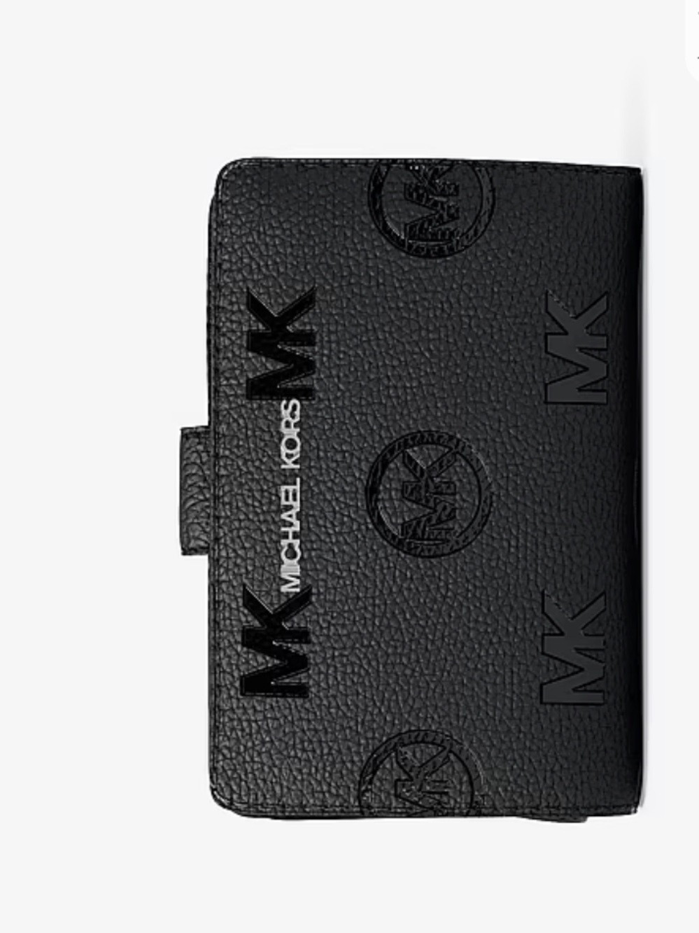 Michael Kors Jet Set Travel Medium Logo Debossed Billfold Wallet
Black 
NWT